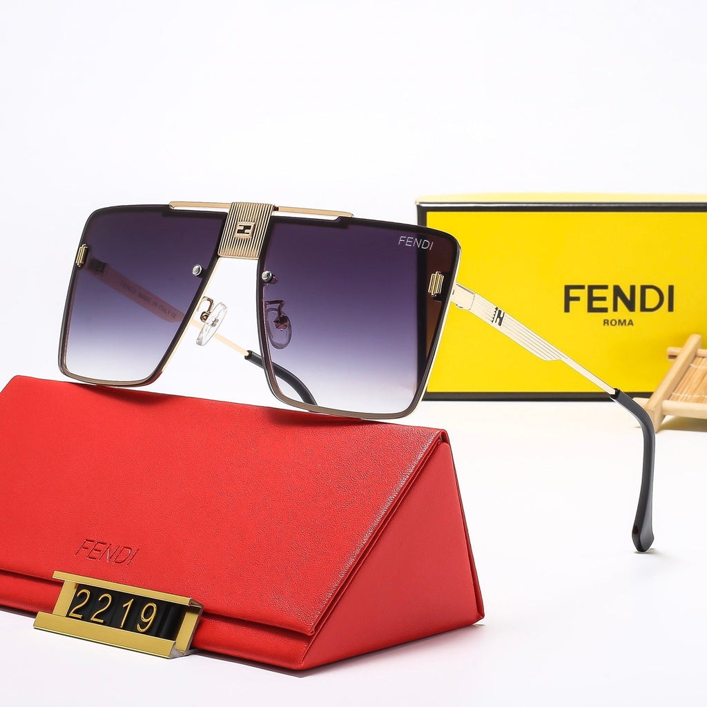 6 Color Square Frame Hot Sunglasses  2219