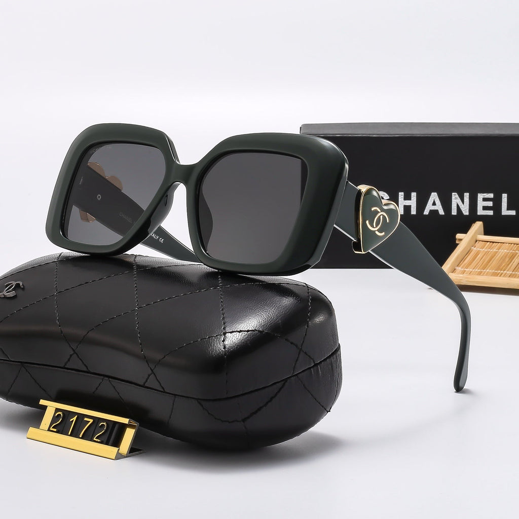 6 Colors Square Frame HD Lens Sunglasses  2172