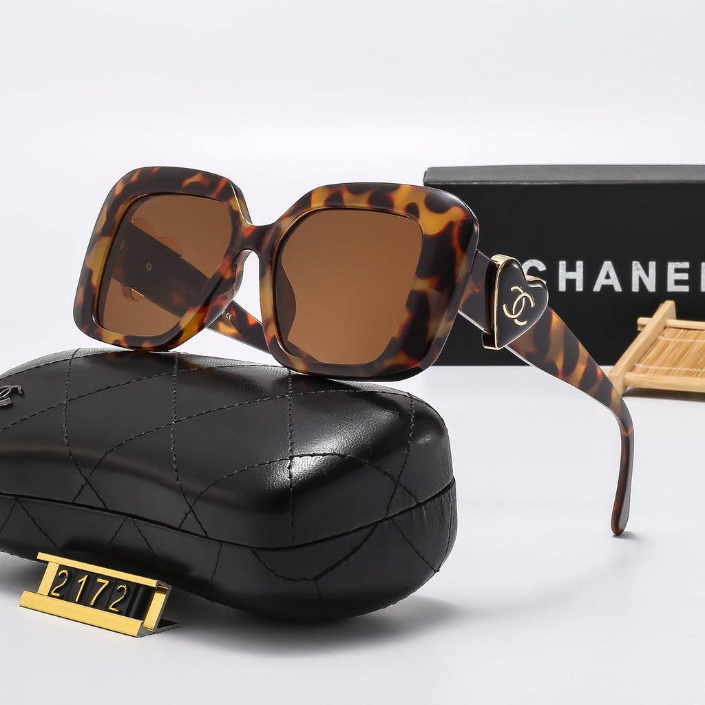 6 Colors Square Frame HD Lens Sunglasses  2172