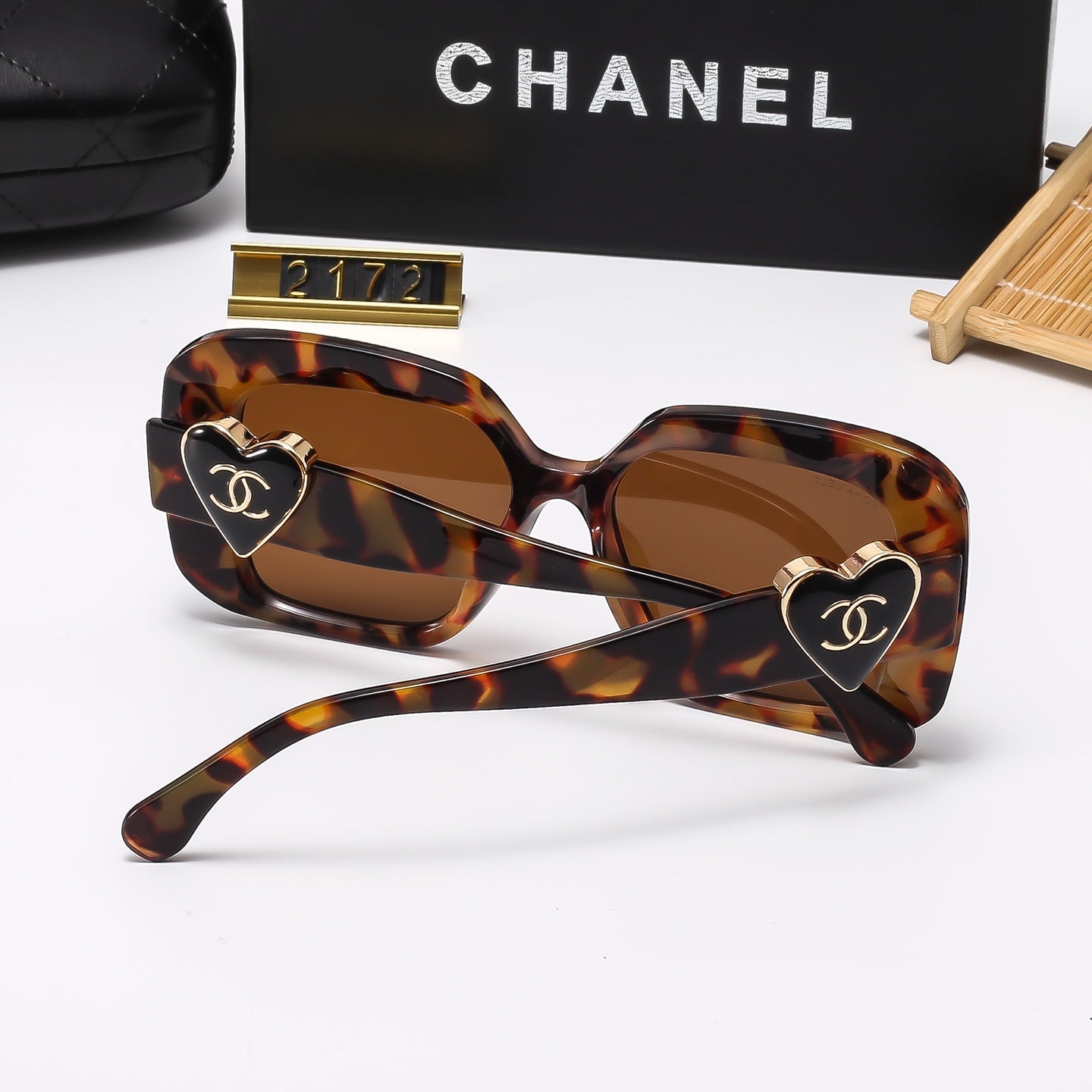 6 Colors Square Frame HD Lens Sunglasses  2172