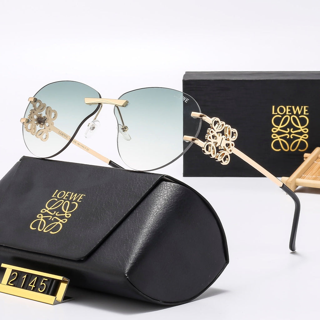 Multicolor trendy plain sunglasses  2145