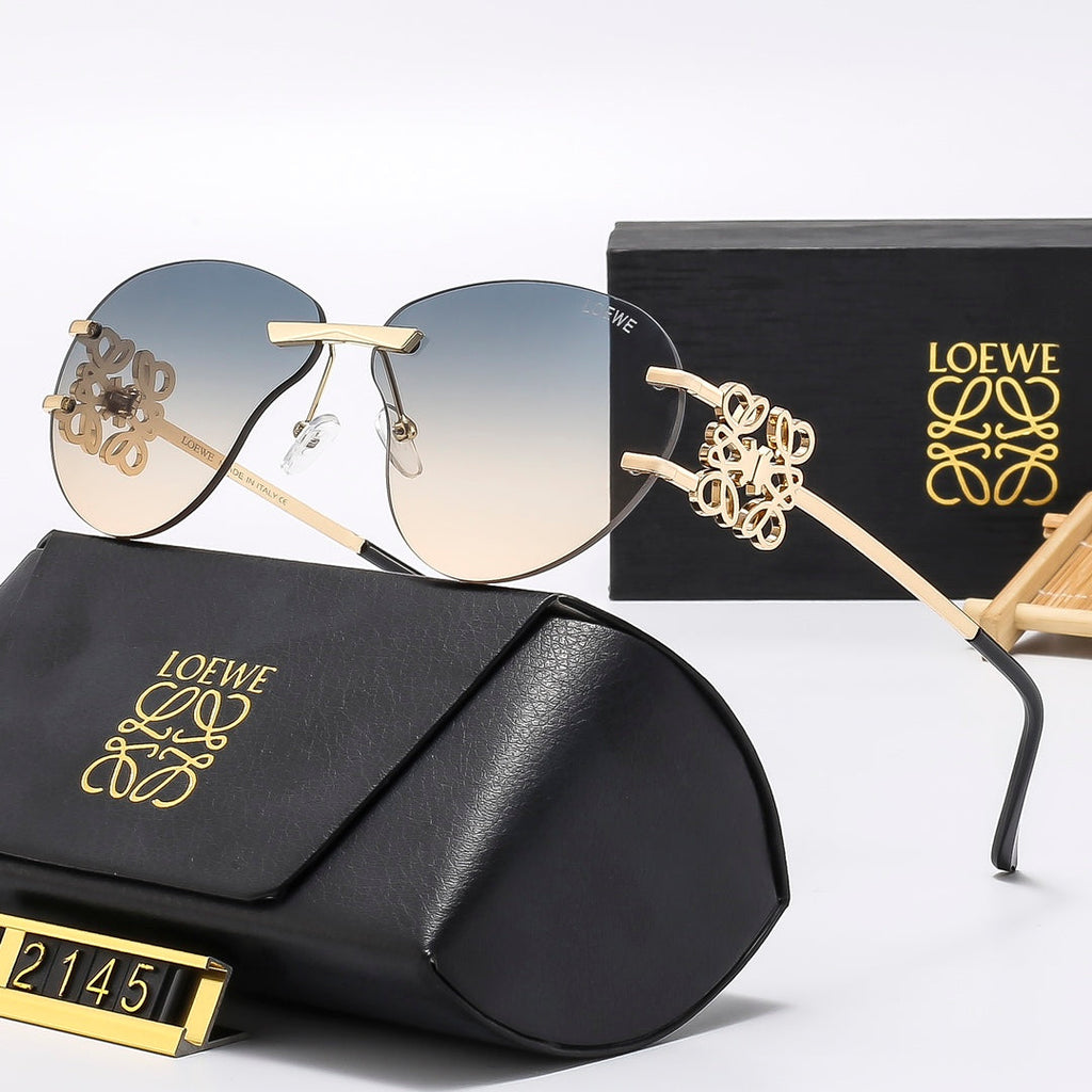 Multicolor trendy plain sunglasses  2145