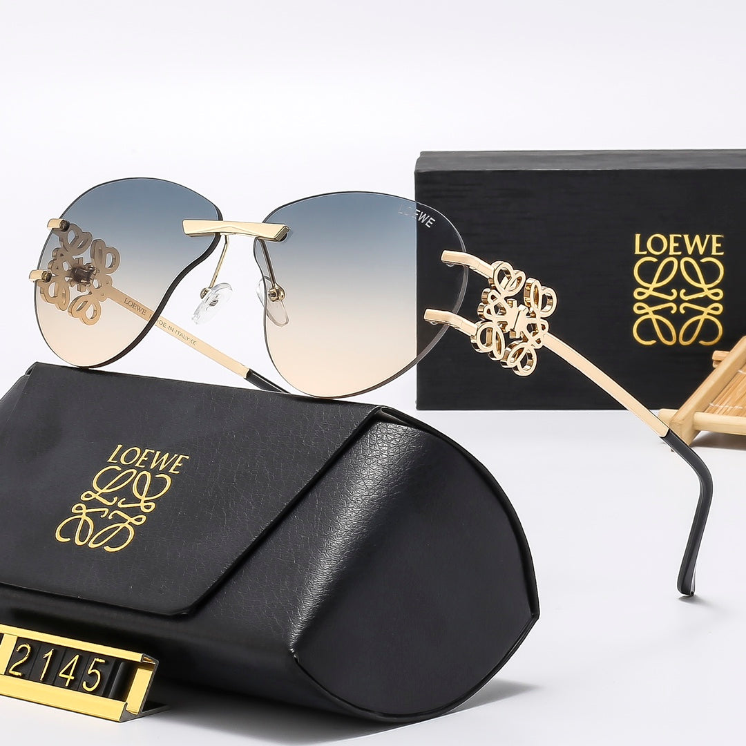 Multicolor trendy plain sunglasses  2145