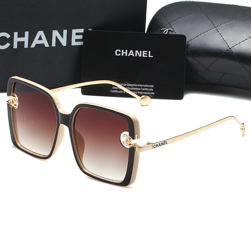 5-color plain sunglasses