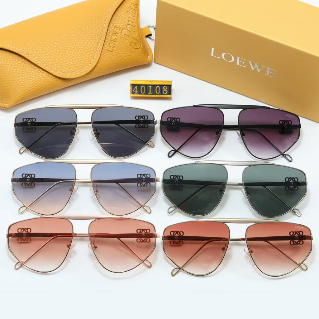 5 colors of  fashionable and popular women's sunglasses 40108