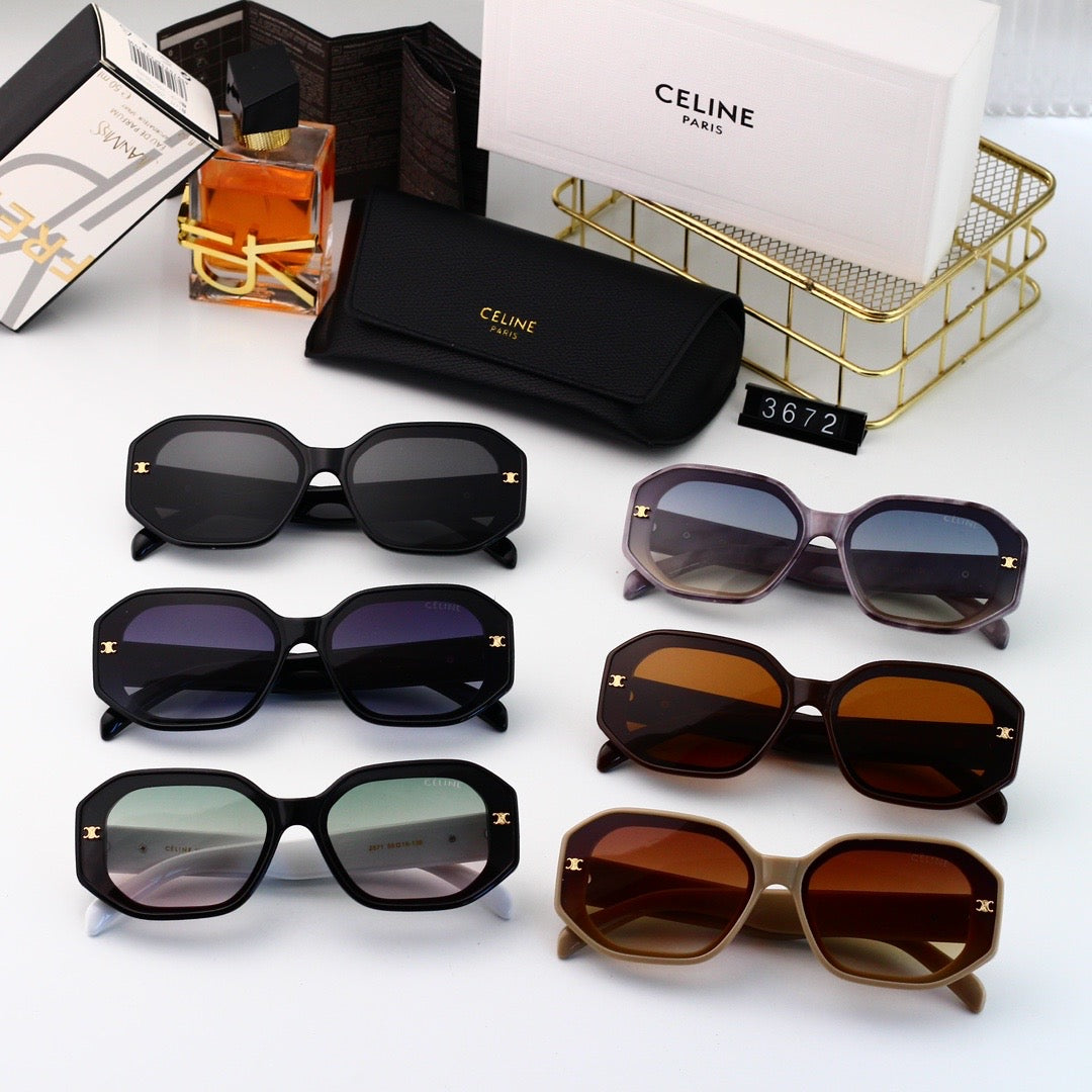 6 colors trendy sunglasses  3672
