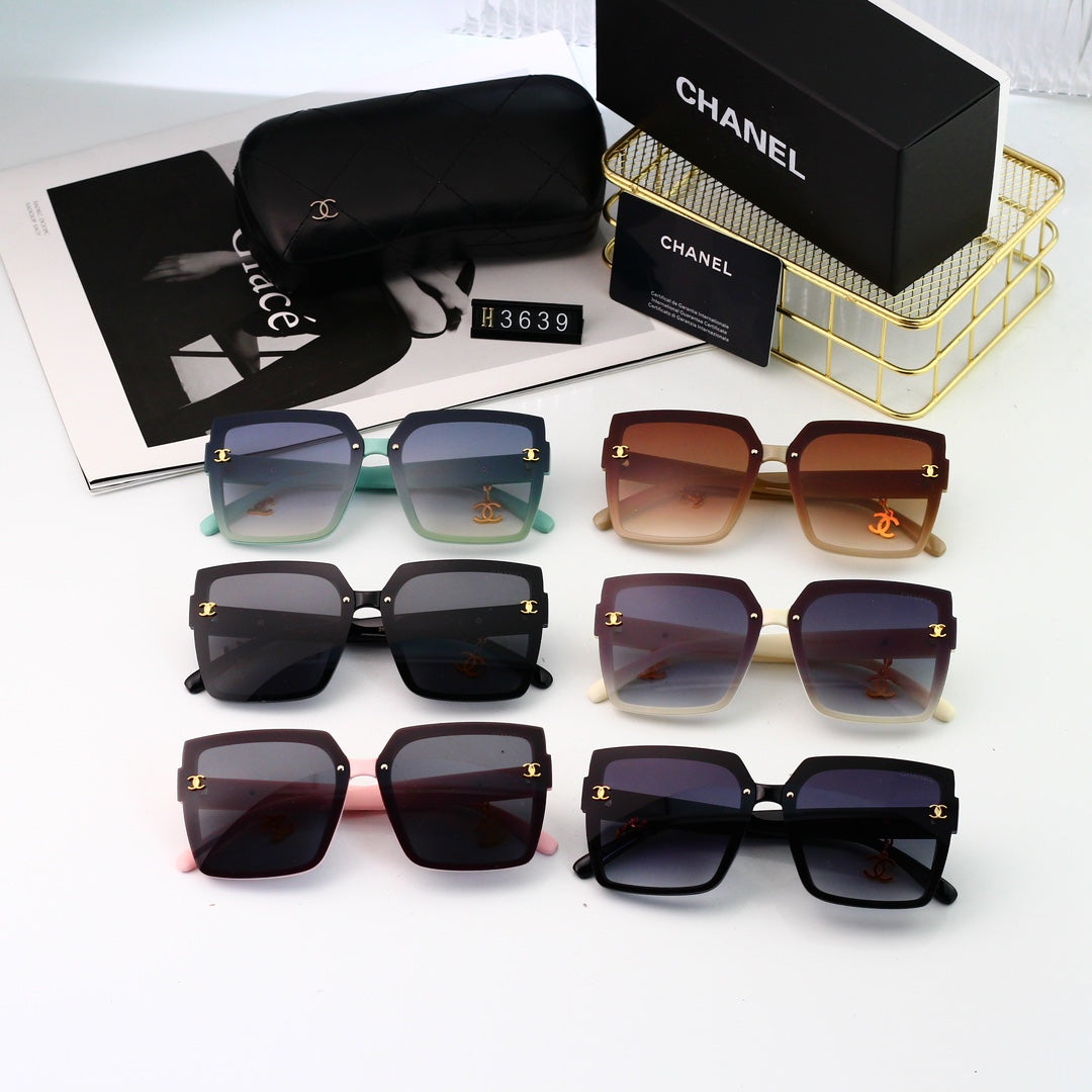 6 colors of trendy sunglasses   3639