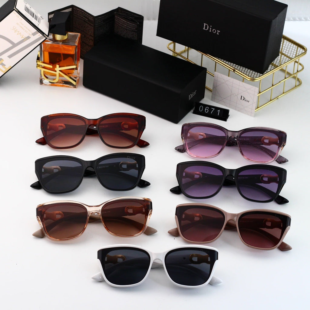 7 colors of fashionable and popular sunglasses  0671