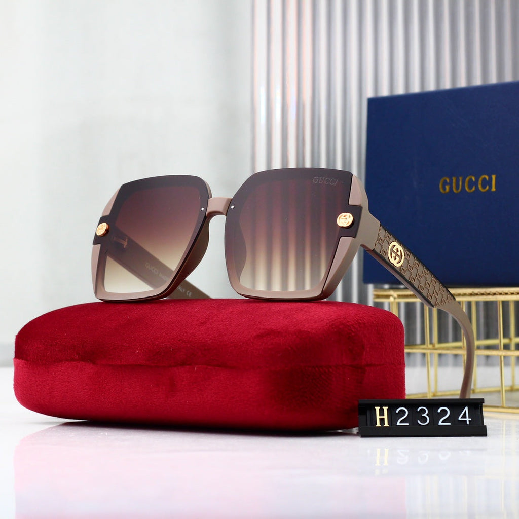 5 Color Trendy Sunglasses  2324