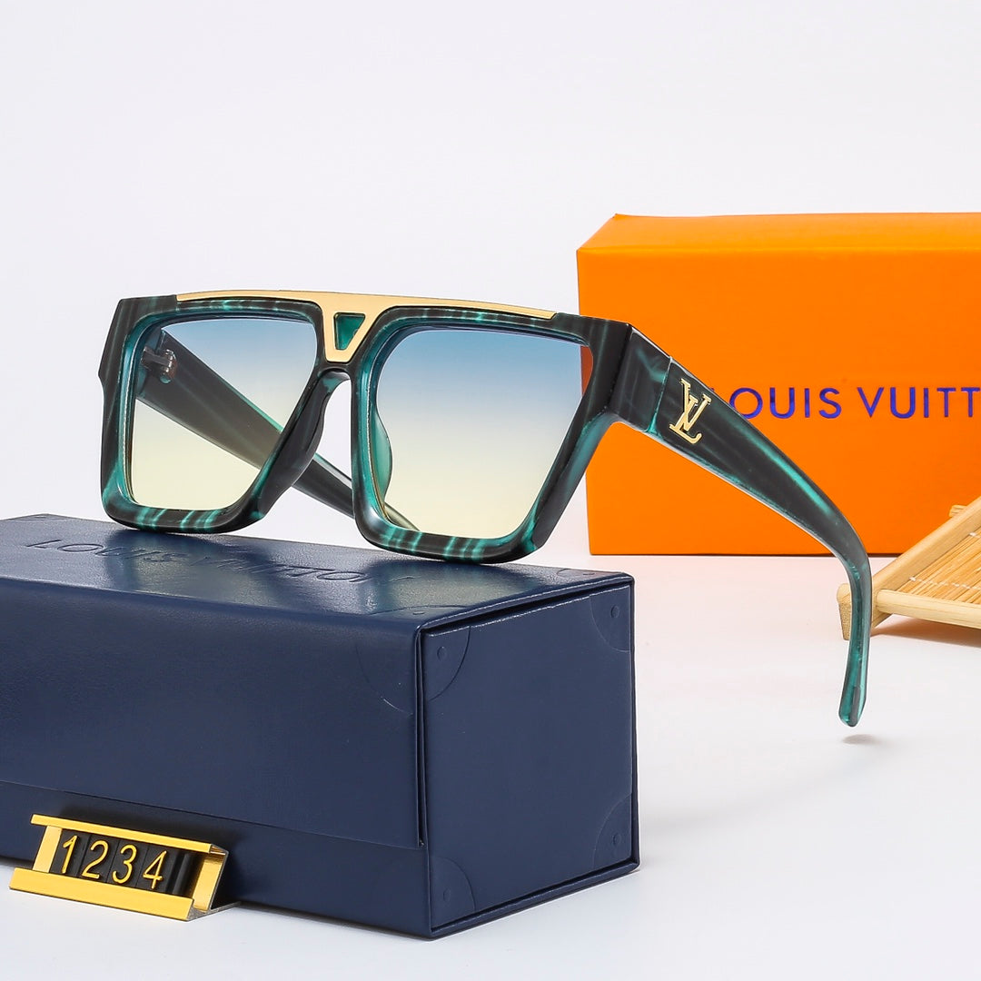 Fashionable and hot selling 7 colors sunglasses 1234