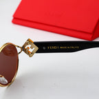 New curved nylon high-definition lens sunglasses, half-frame design shows elegance