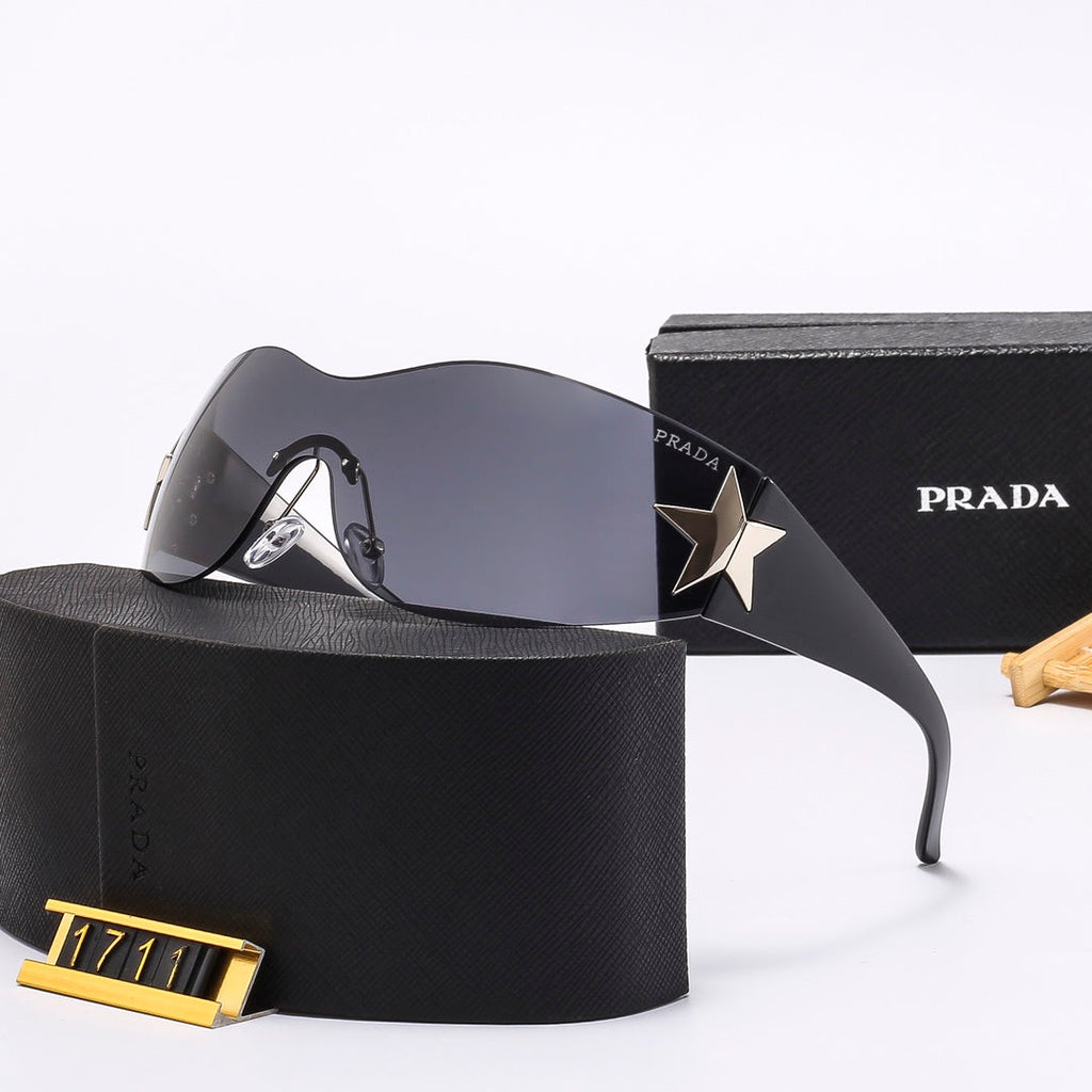 Hot sale Star Series sunglasses have logos on the inside of the lenses  1711