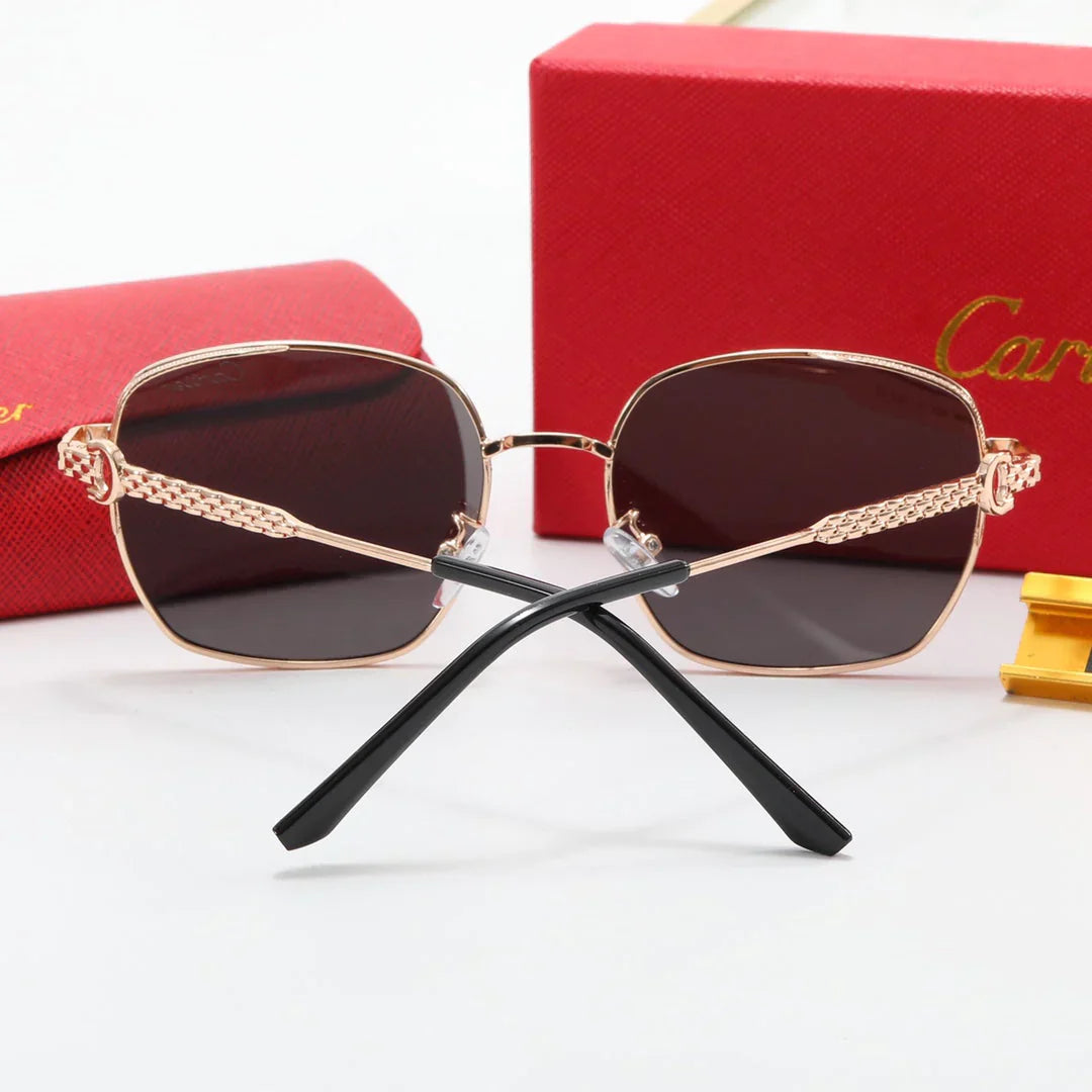 5-color fashion CA letter sunglasses polarizer