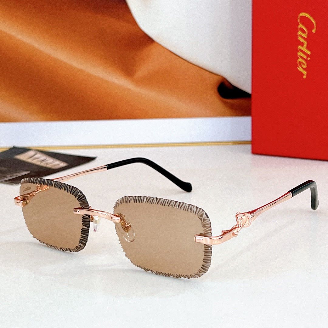 2025 new diamond-cut sunglasses, no UV discoloration