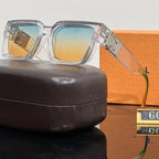 New Millionaire Series Sunglasses Retro Internet Celebrity Fashion Sunglasses Square Frame UV Sunglasses