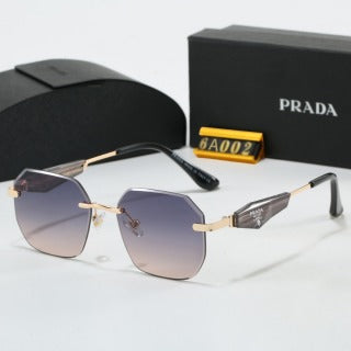 Hot sale metal frameless prism sunglasses 6A002
