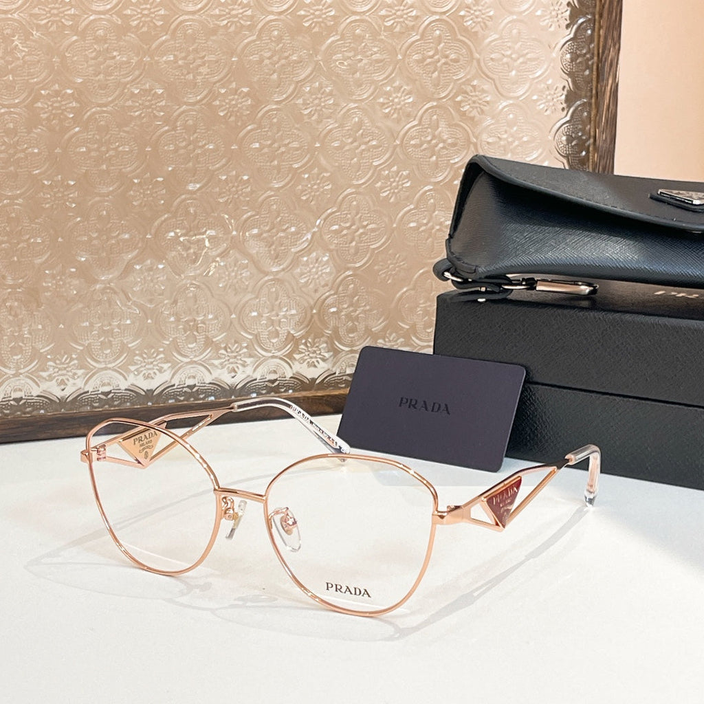 Frameless Metal Transparent Sunglasses