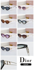 New Cat Eye Small Frame Sunglasses