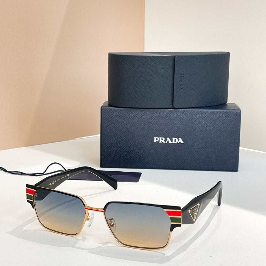 Gradient two-tone sunglasses