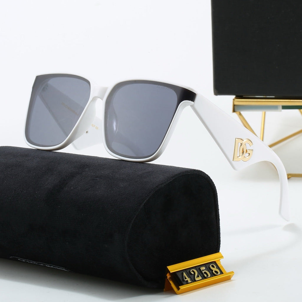 6 colors of fashionable and popular triangle-leg sunglasses  4258