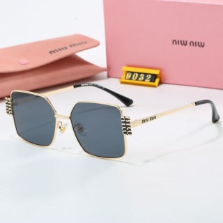 7-color metal new sunglasses 9032