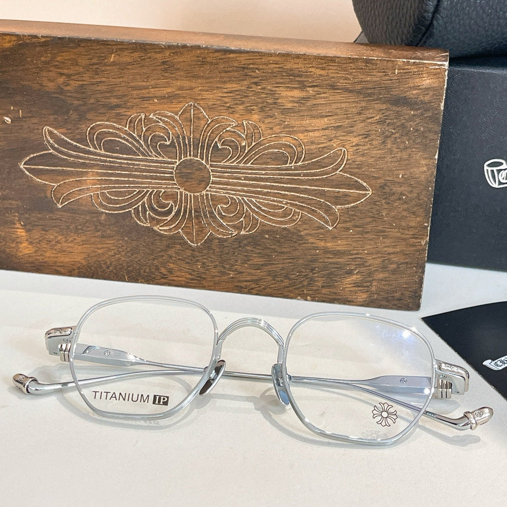 New transparent metal sunglasses