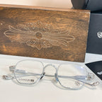 New transparent metal sunglasses