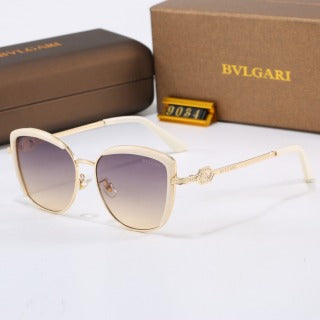 High Definition Lens Small Metal Sunglasses 9034