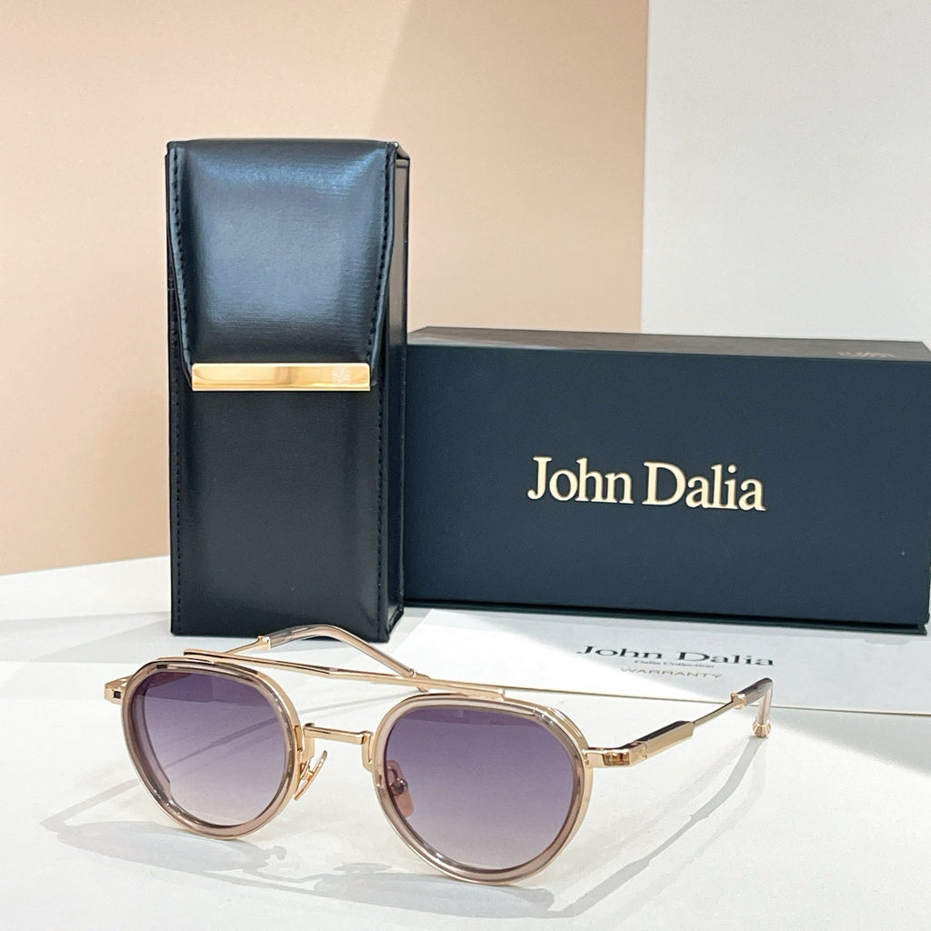 Full frame metal sunglasses