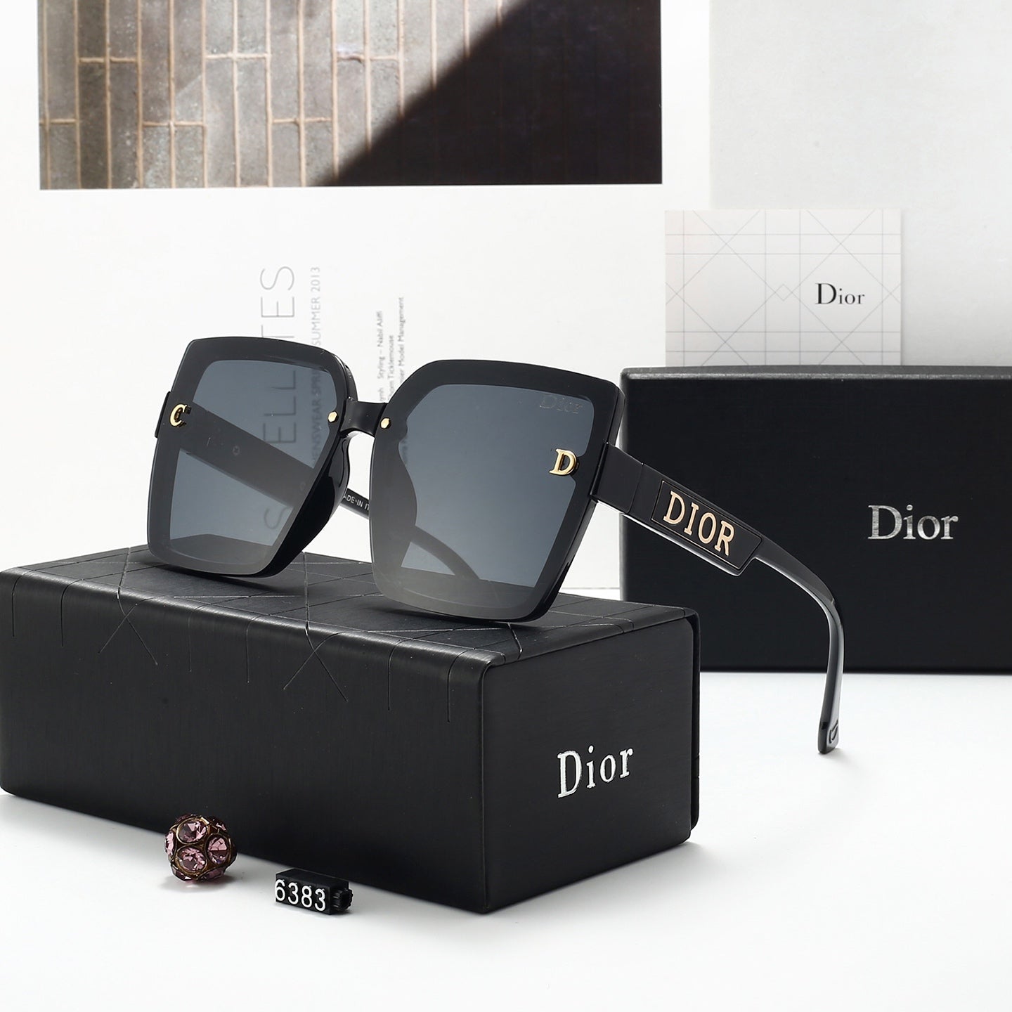 5 colors fashionable thickened beautiful edge high definition gradient color ocean lens series