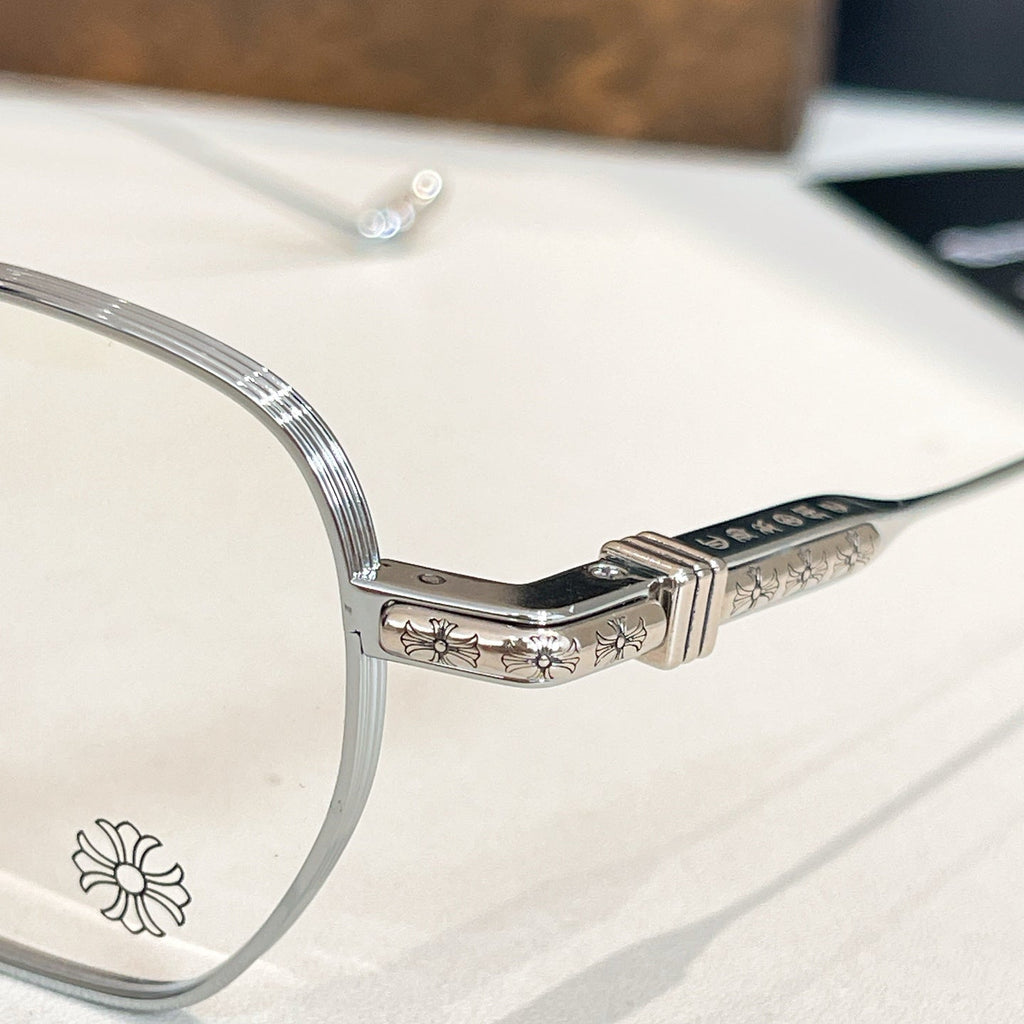 New transparent metal sunglasses