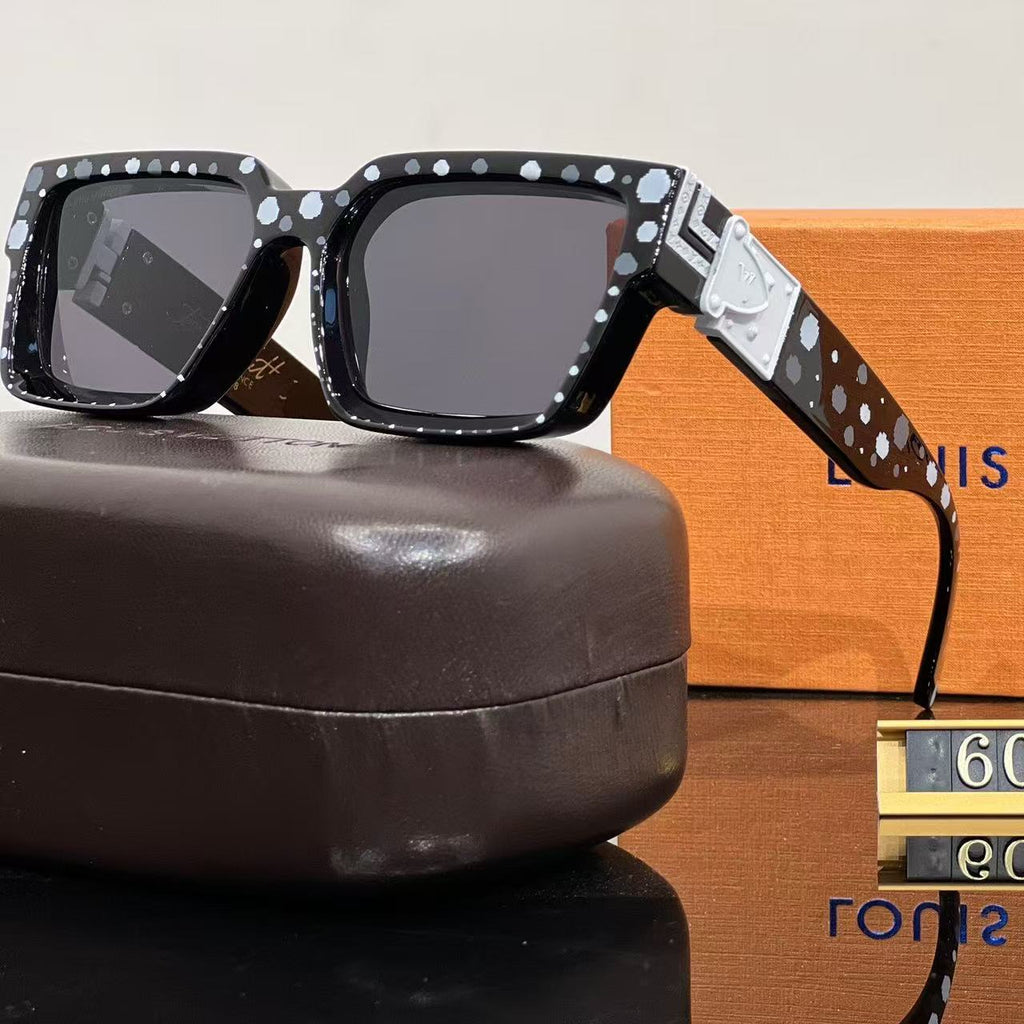 New Millionaire Series Sunglasses Retro Internet Celebrity Fashion Sunglasses Square Frame UV Sunglasses