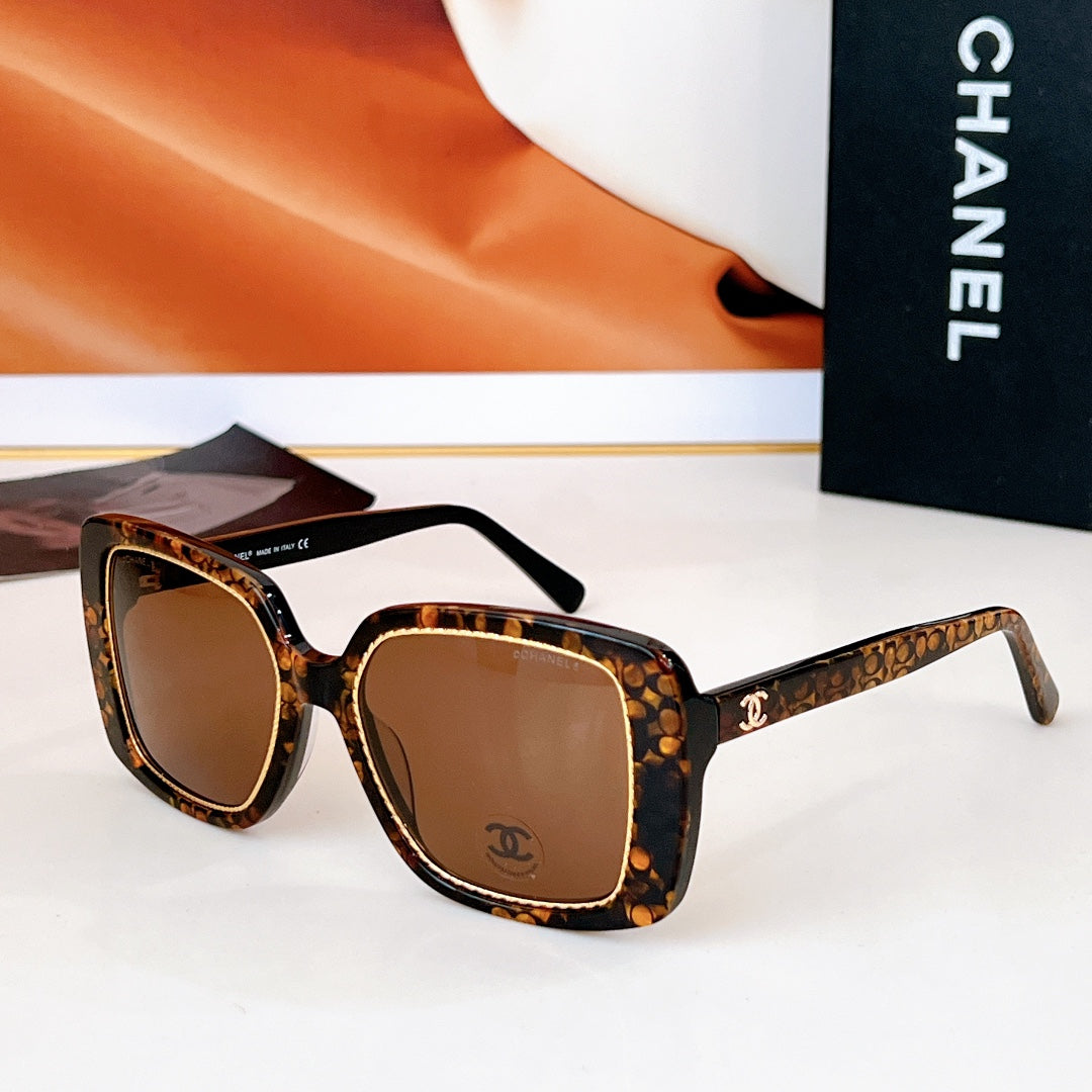 Square anti-glare sunglasses