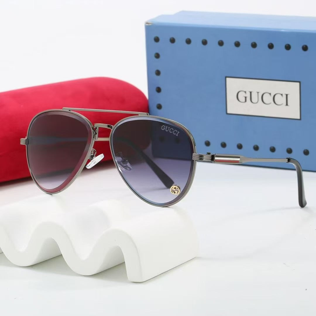 7 Colors Nylon Full Frame Metal Sunglasses