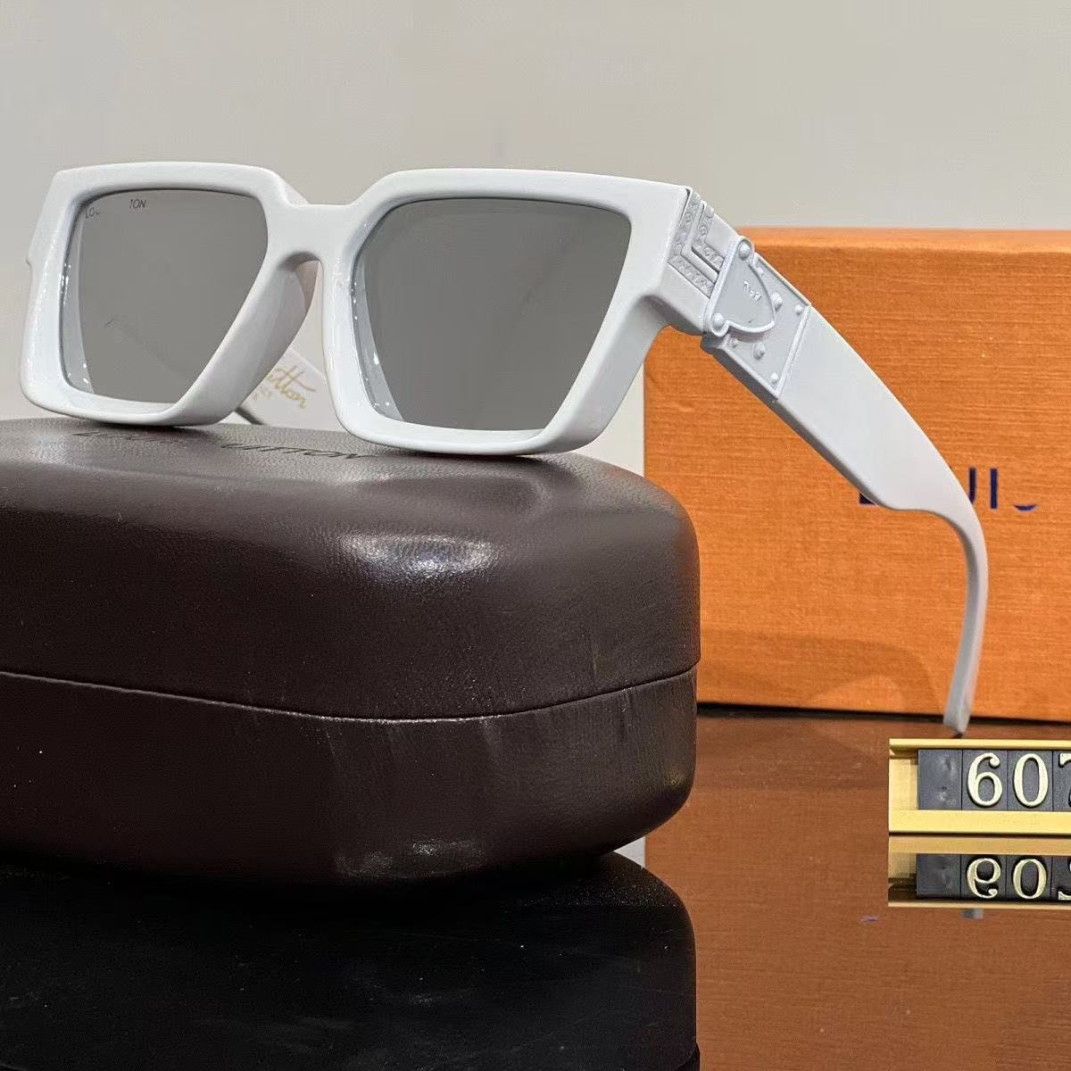 New Millionaire Series Sunglasses Retro Internet Celebrity Fashion Sunglasses Square Frame UV Sunglasses