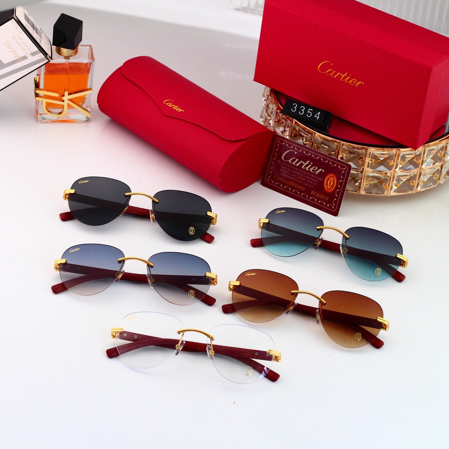 5 colors fashion sunglasses 3354
