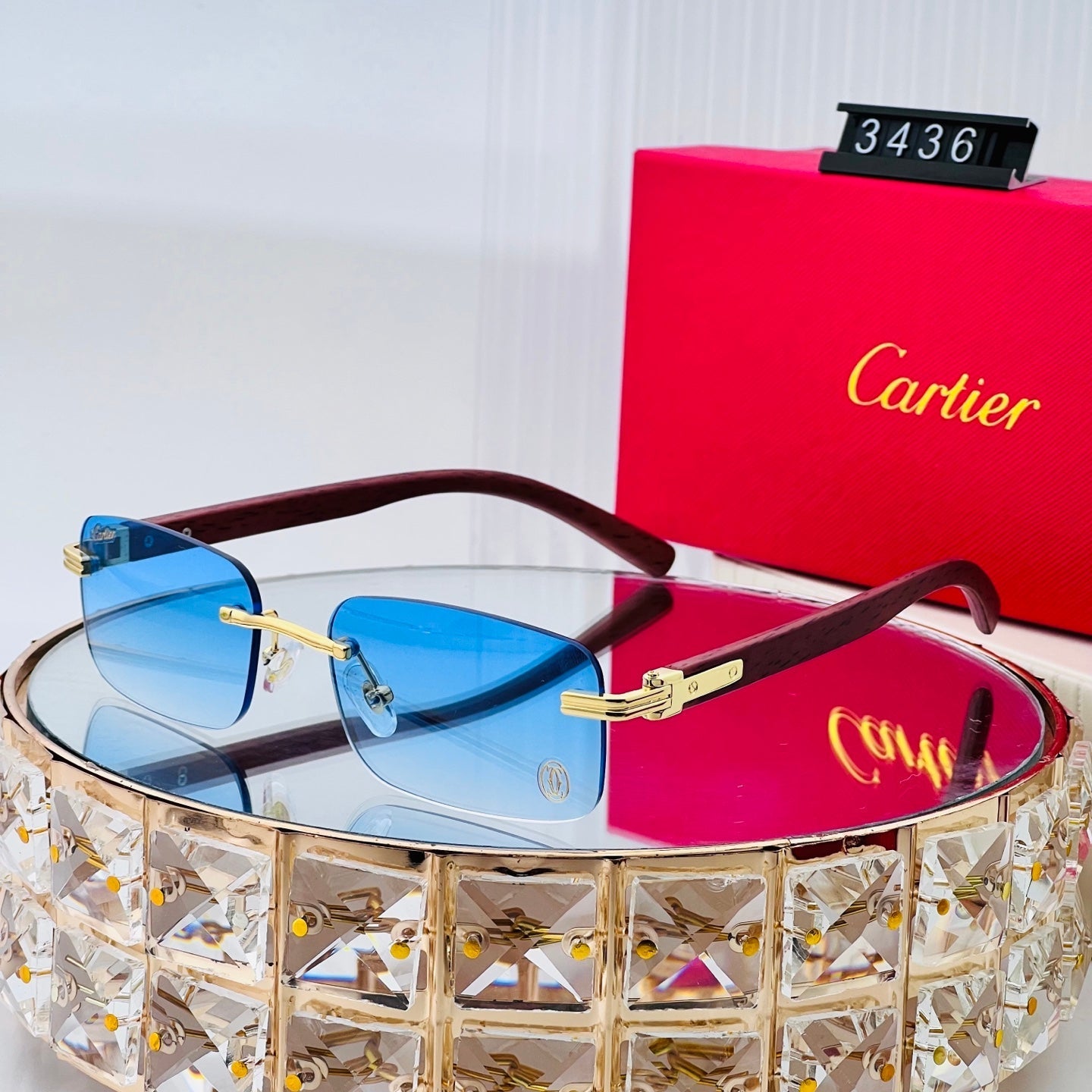 7 colors fashion sunglasses 3436