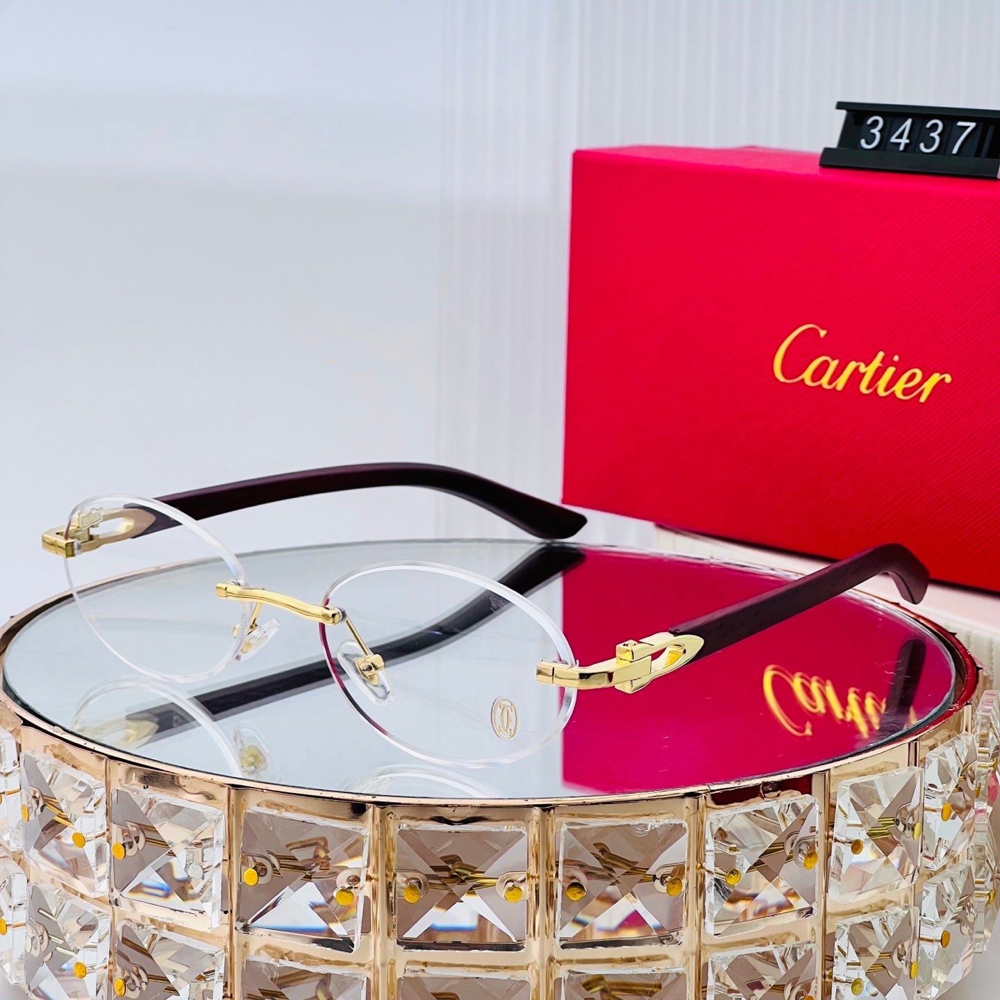 4 colors fashion sunglasses 3437